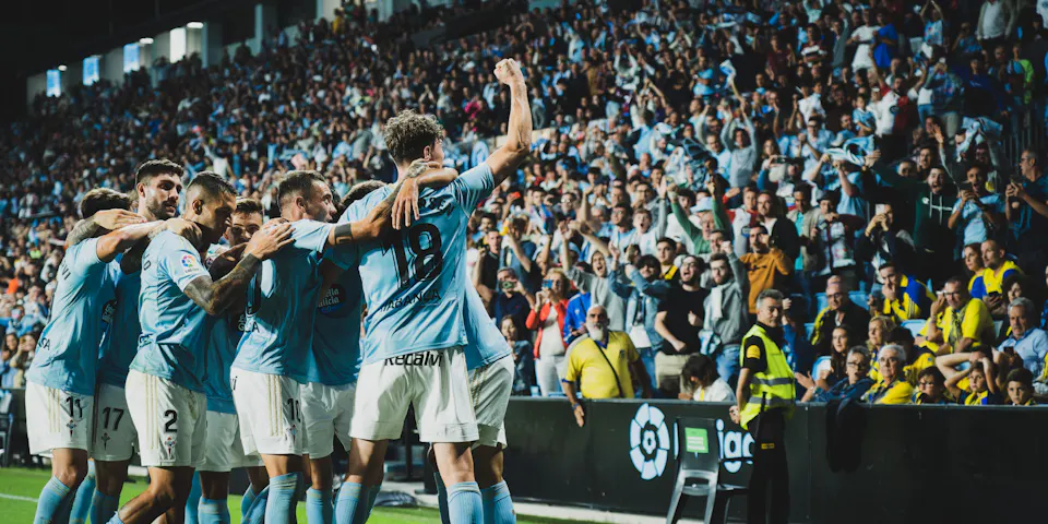 event banner for RC Celta - Rayo Vallecano