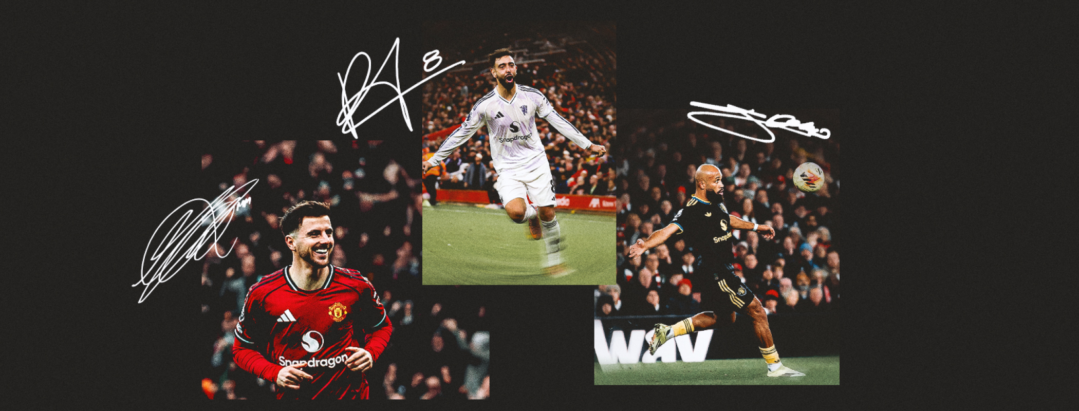 event banner for Manchester United - Manchester City