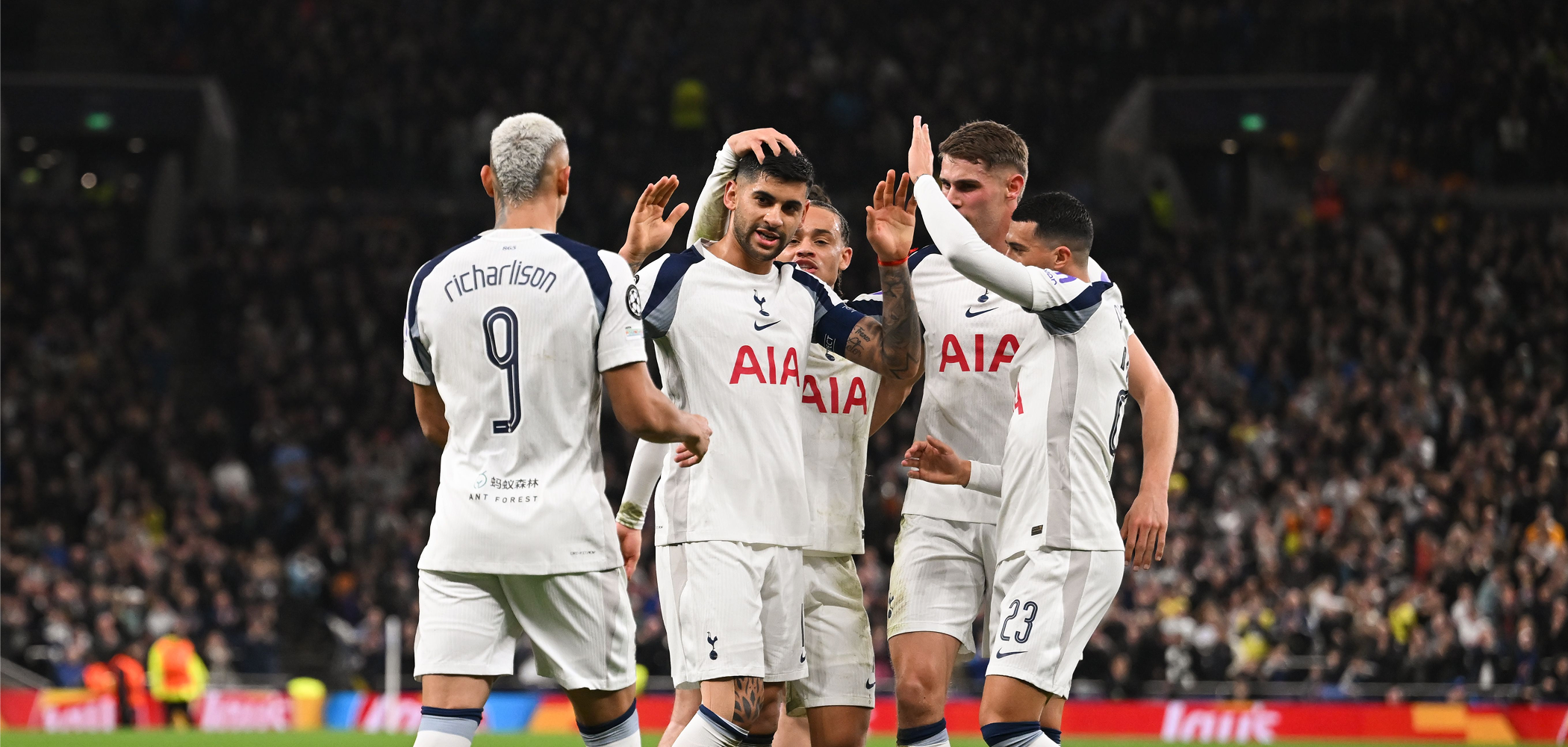 event banner for Paris Saint-Germain - Tottenham Hotspur
