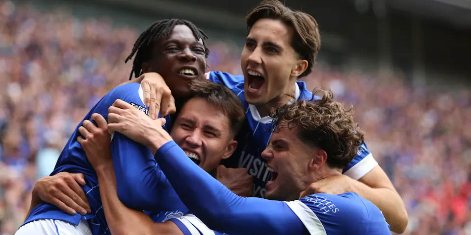 event banner for Cardiff City FC - Bristol City