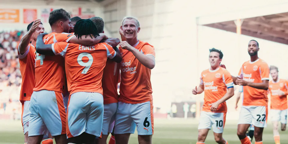 event banner for Blackpool - Nottingham Forest