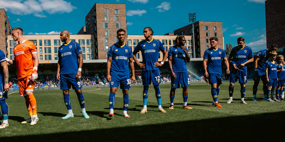 event banner for Notts County - AFC Wimbledon