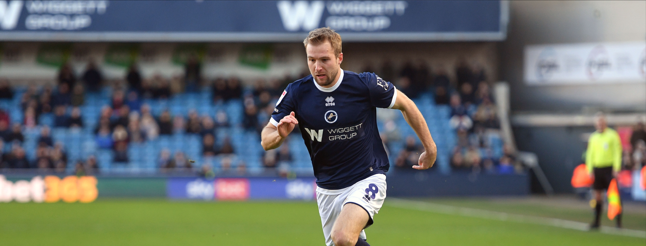 event banner for Millwall - Bristol City