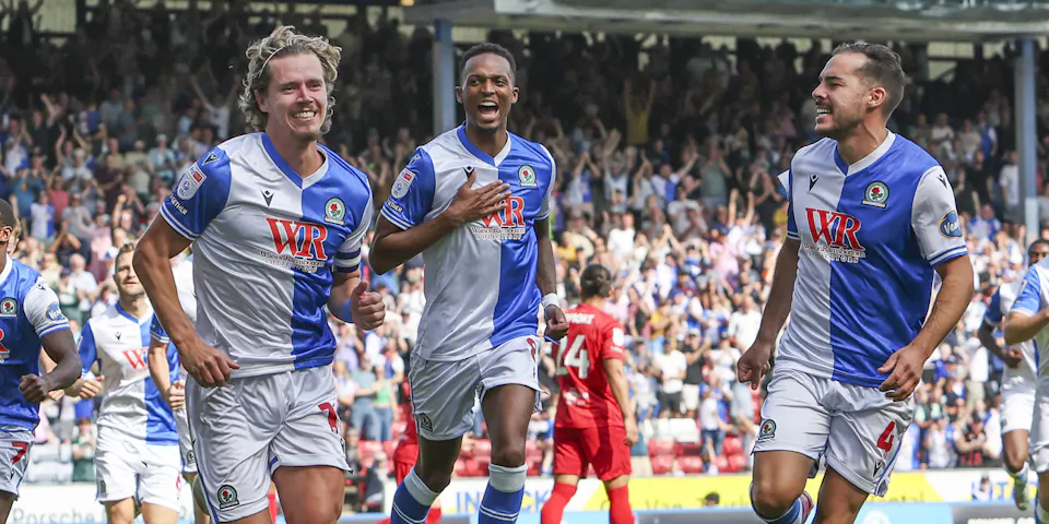 event banner for Birmingham City - Blackburn Rovers