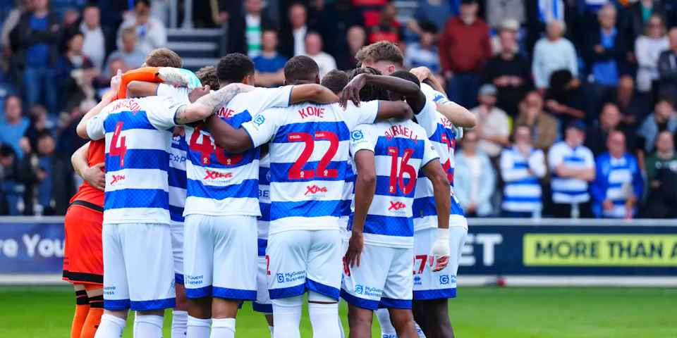 event banner for Coventry City - Queens Park Rangers