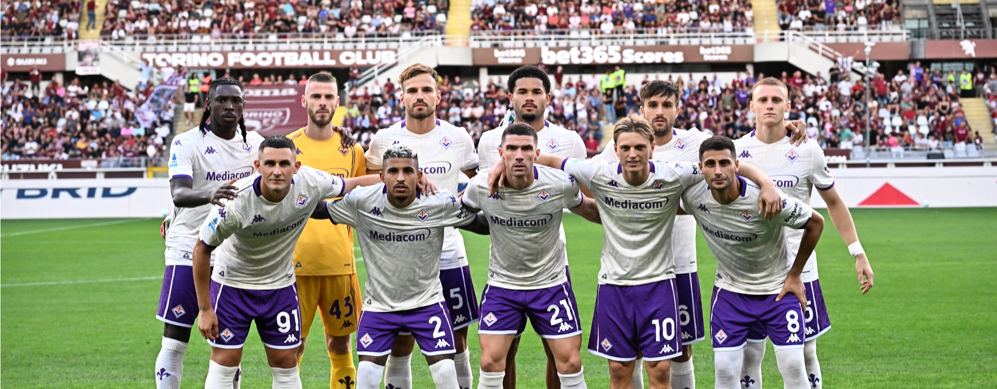 event banner for Napoli - Fiorentina