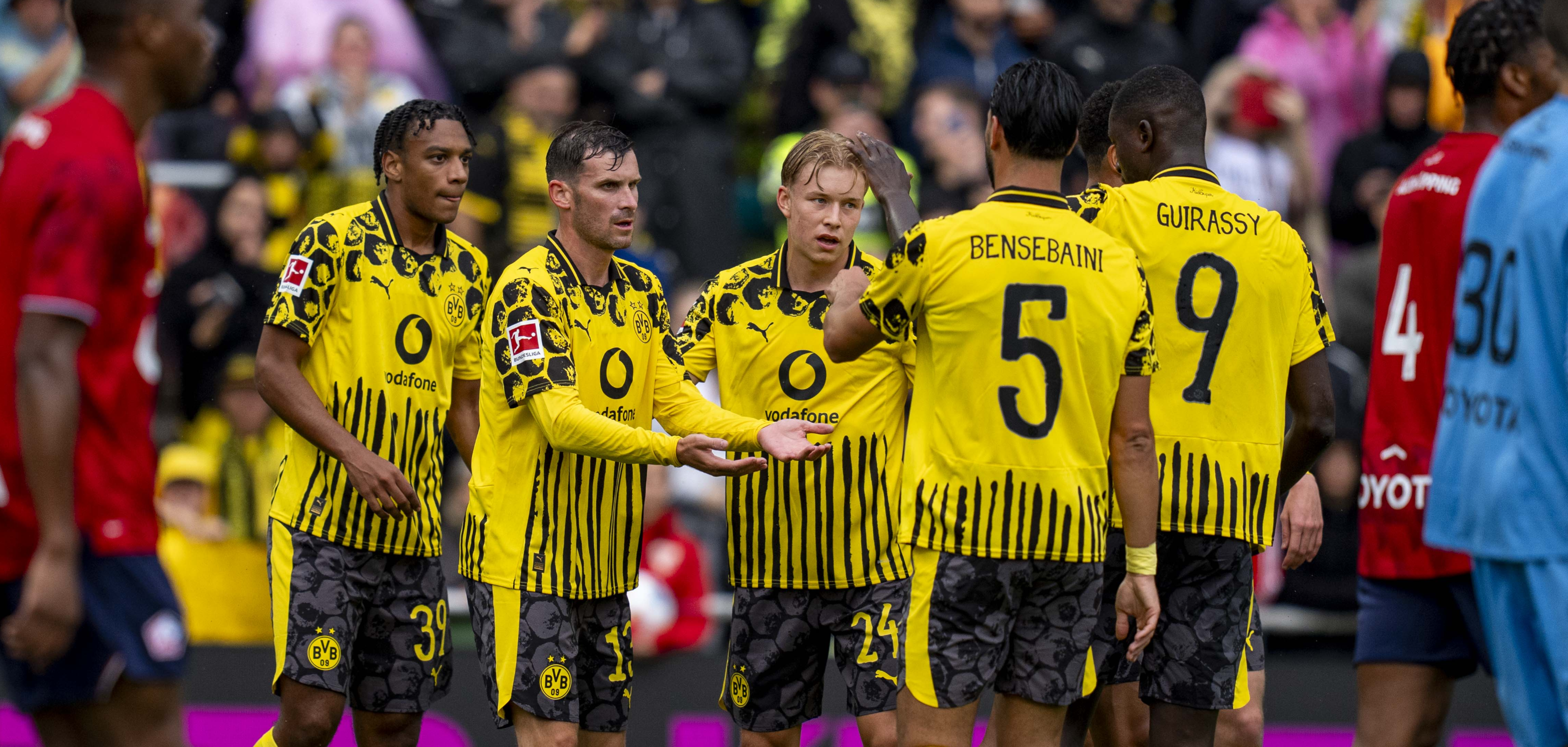 event banner for Mamelodi Sundowns - Borussia Dortmund