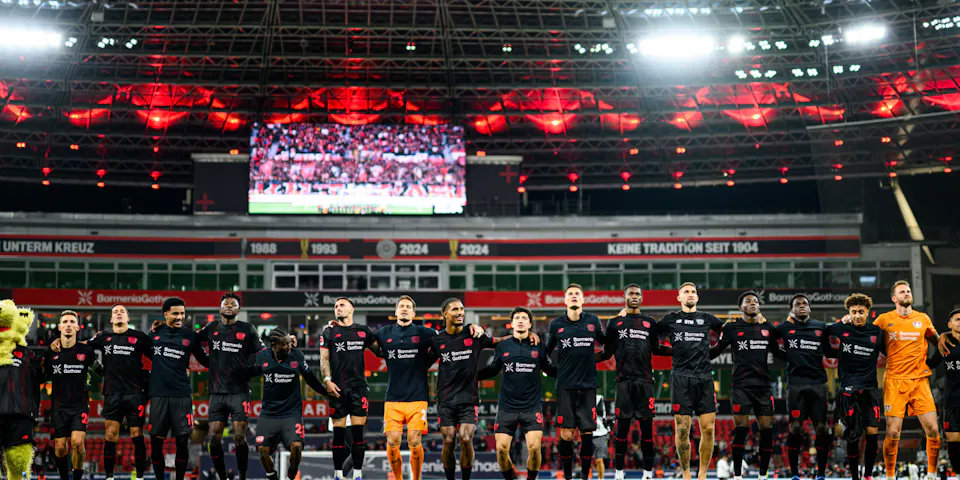 event banner for Bayer Leverkusen - FC Köln