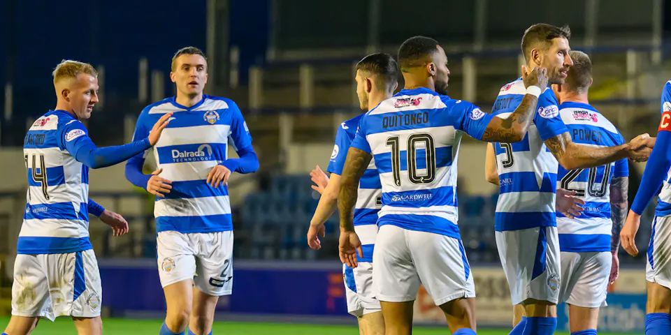 event banner for Greenock Morton - Dunfermline Athletic
