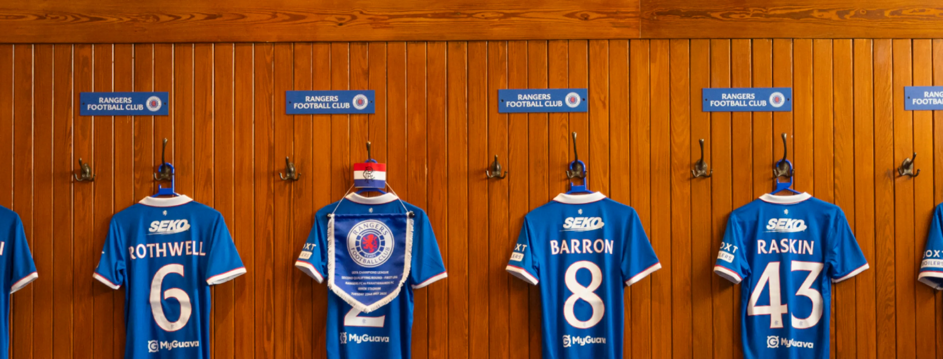 Official Rangers Soccer Game-Worn Jerseys Auctions - MatchWornShirt