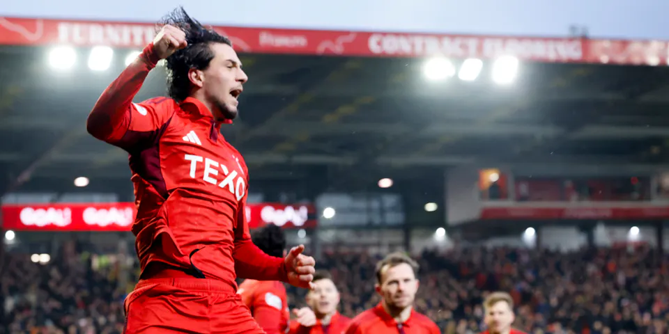 event banner for Aberdeen - Rangers