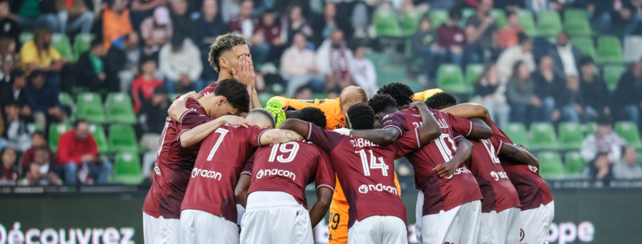 event banner for FC Metz - FC Annecy