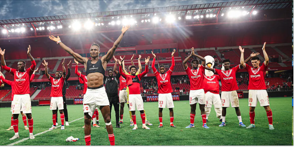 event banner for Valenciennes - Nîmes