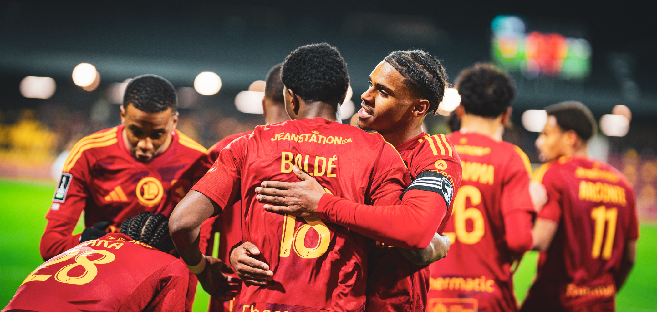 event banner for Martigues - Rodez Aveyron Football