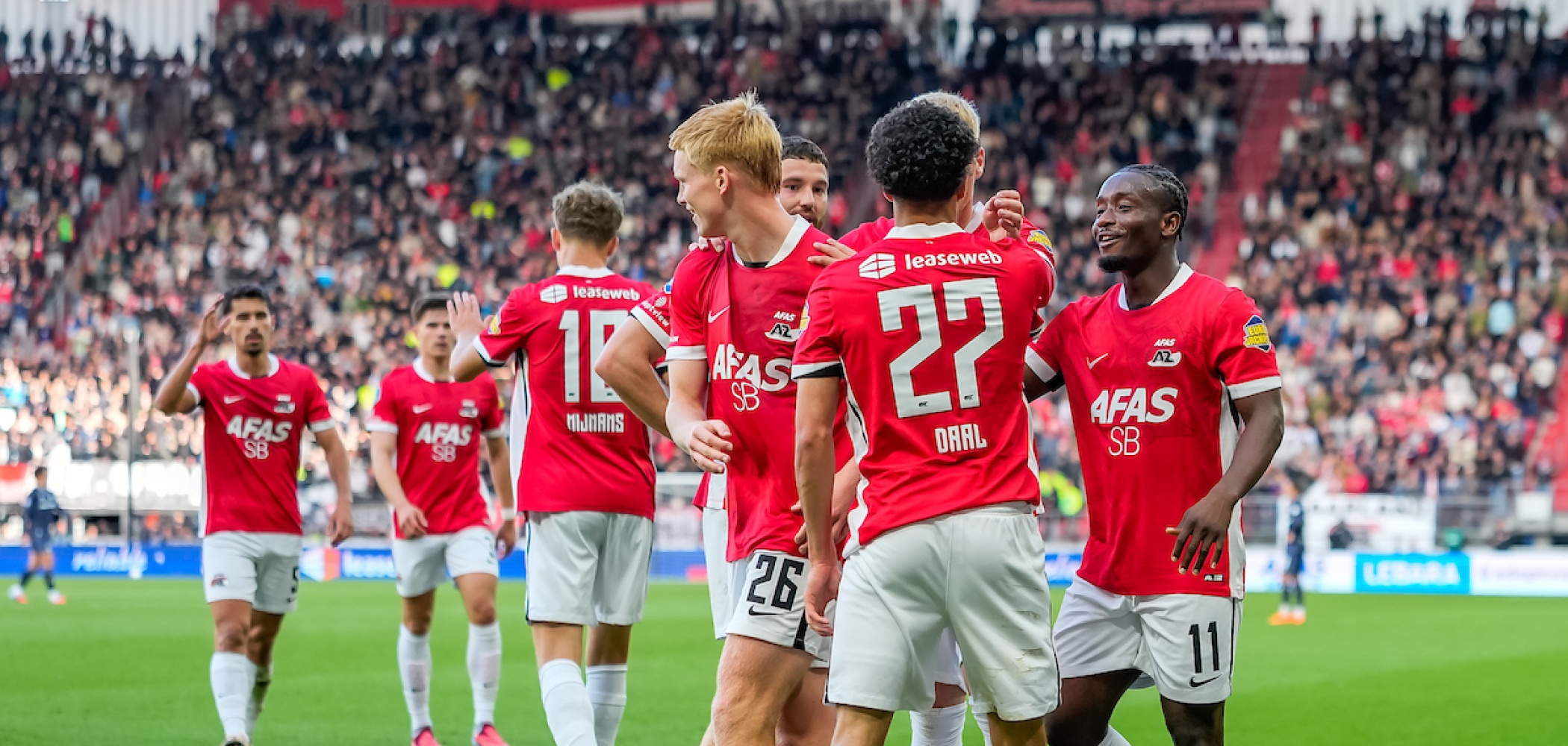 event banner for AZ Alkmaar - Ajax