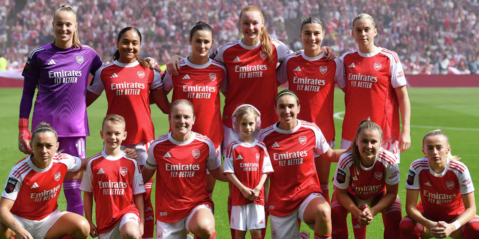 event banner for Tottenham Hotspur F.C. Women - Arsenal