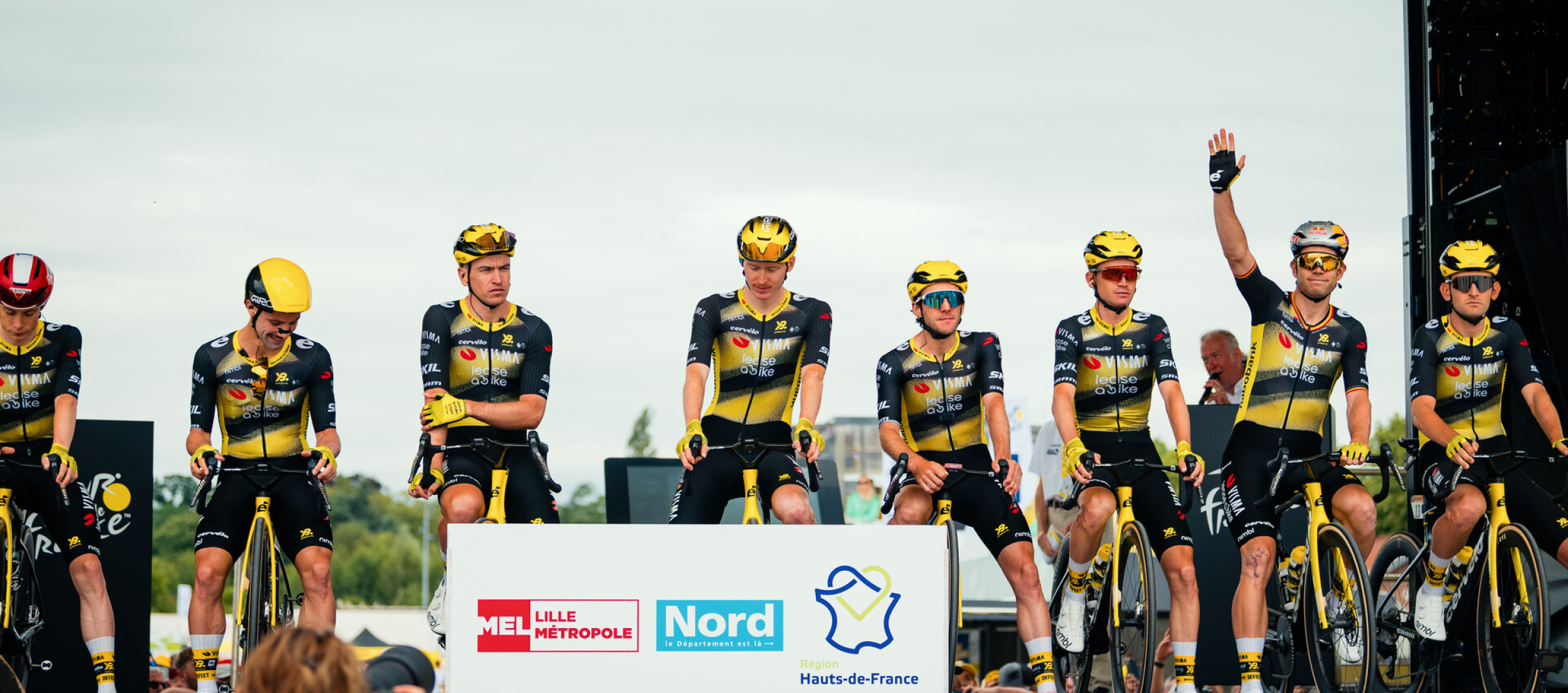 event banner for Team Visma - Lease a Bike | Giro d'Italia 