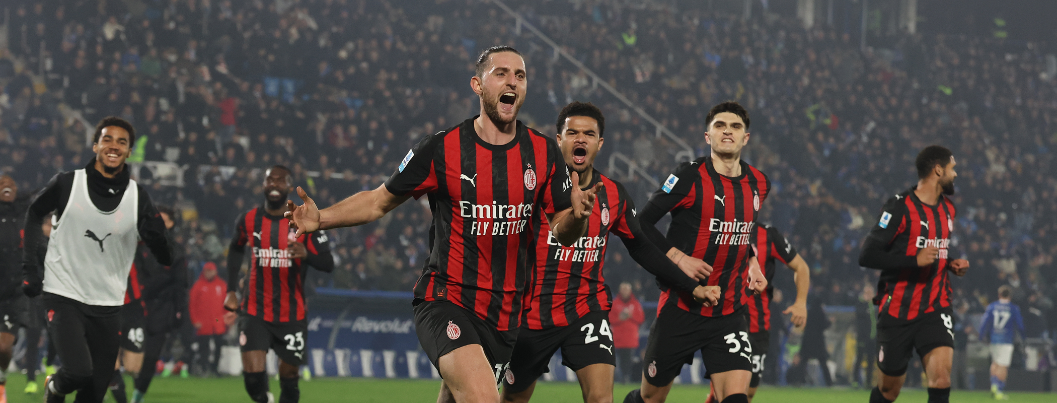 event banner for Lecce - AC Milan