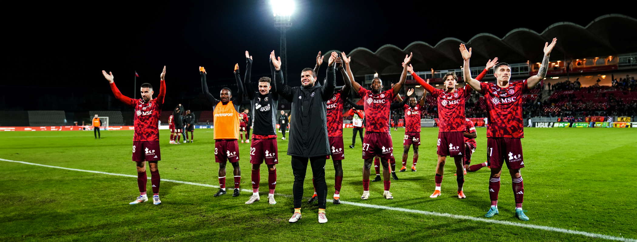 event banner for FC Metz - FC Annecy