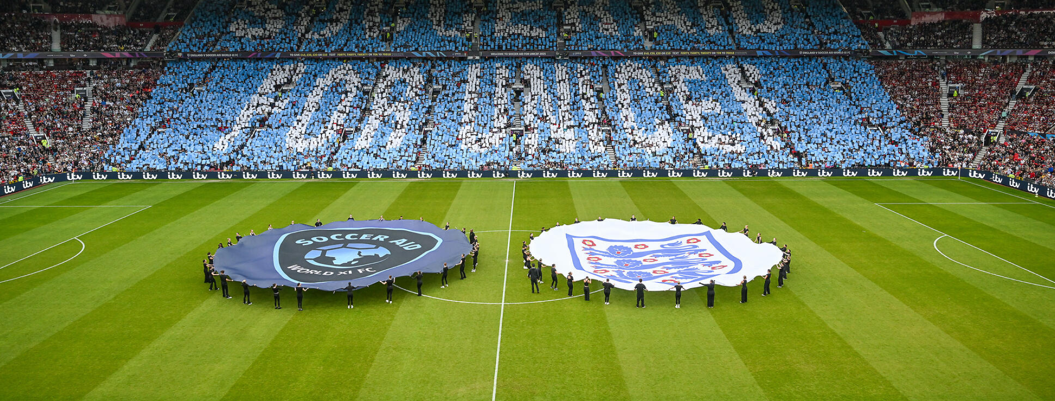 event banner for Soccer Aid Special