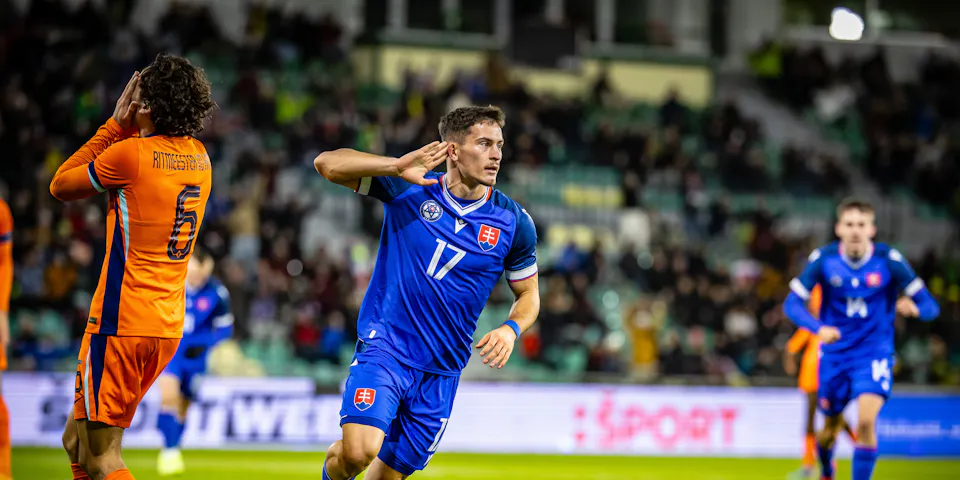 event banner for Slovakia U21 - Azerbaijan U21