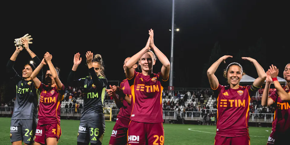 event banner for AS Roma Women - Fiorentina W