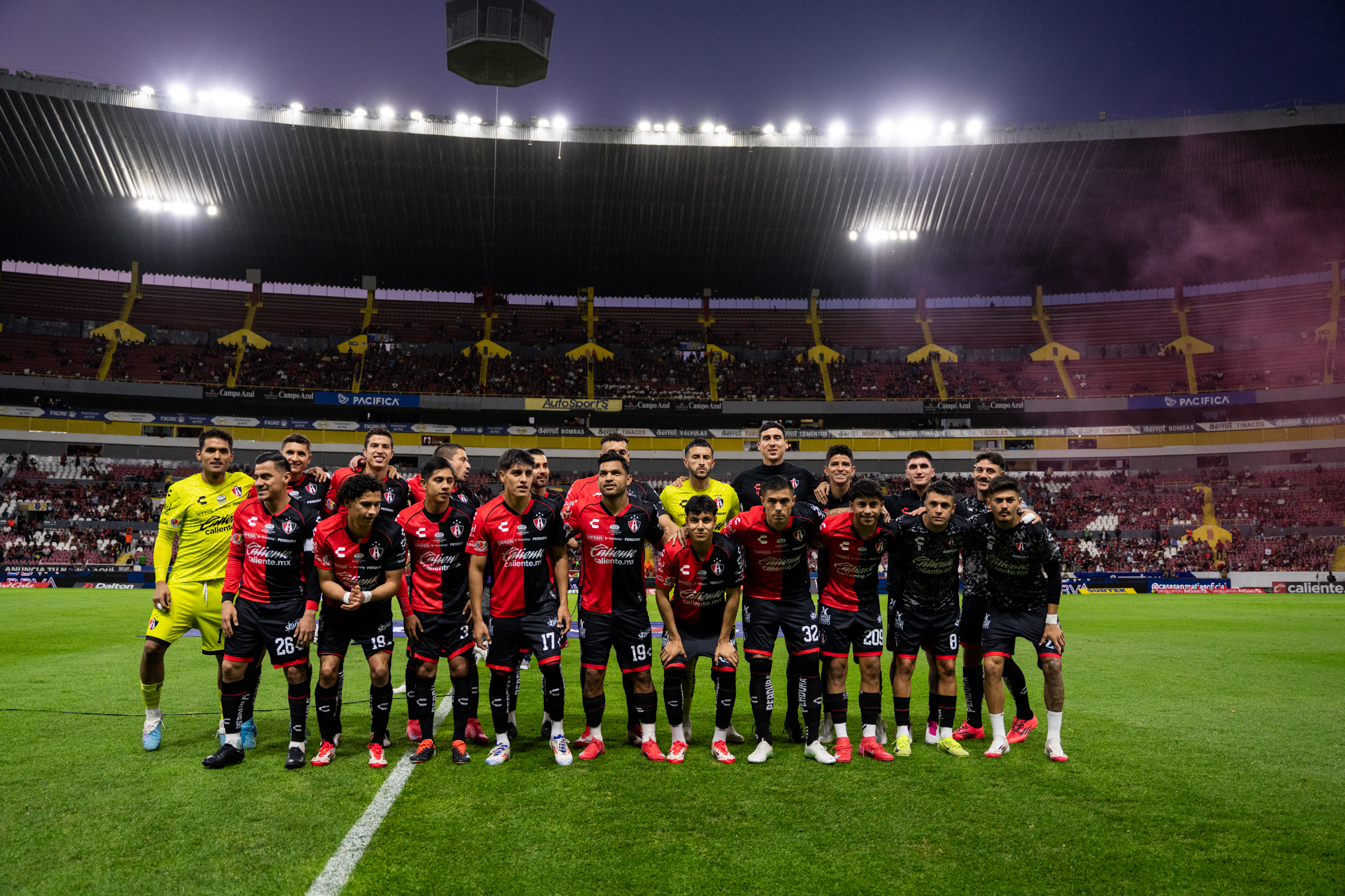 event banner for Atlas FC - FC Juárez