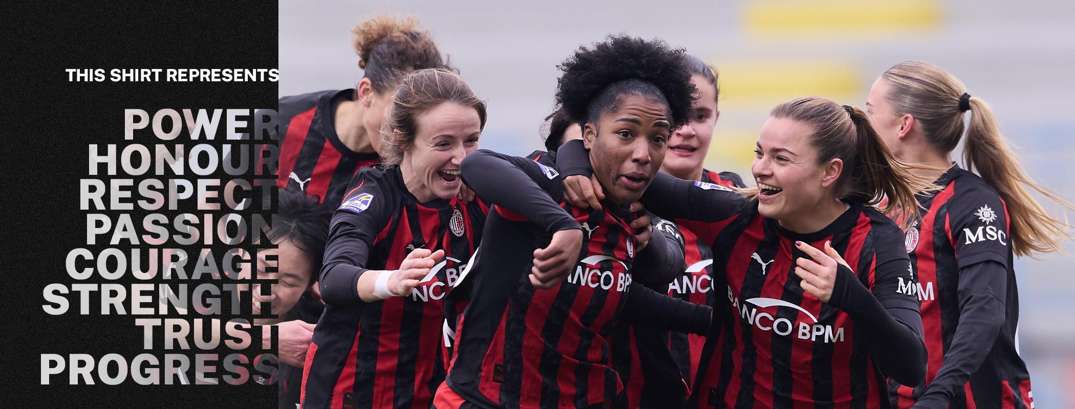 event banner for Napoli W - AC Milan Women