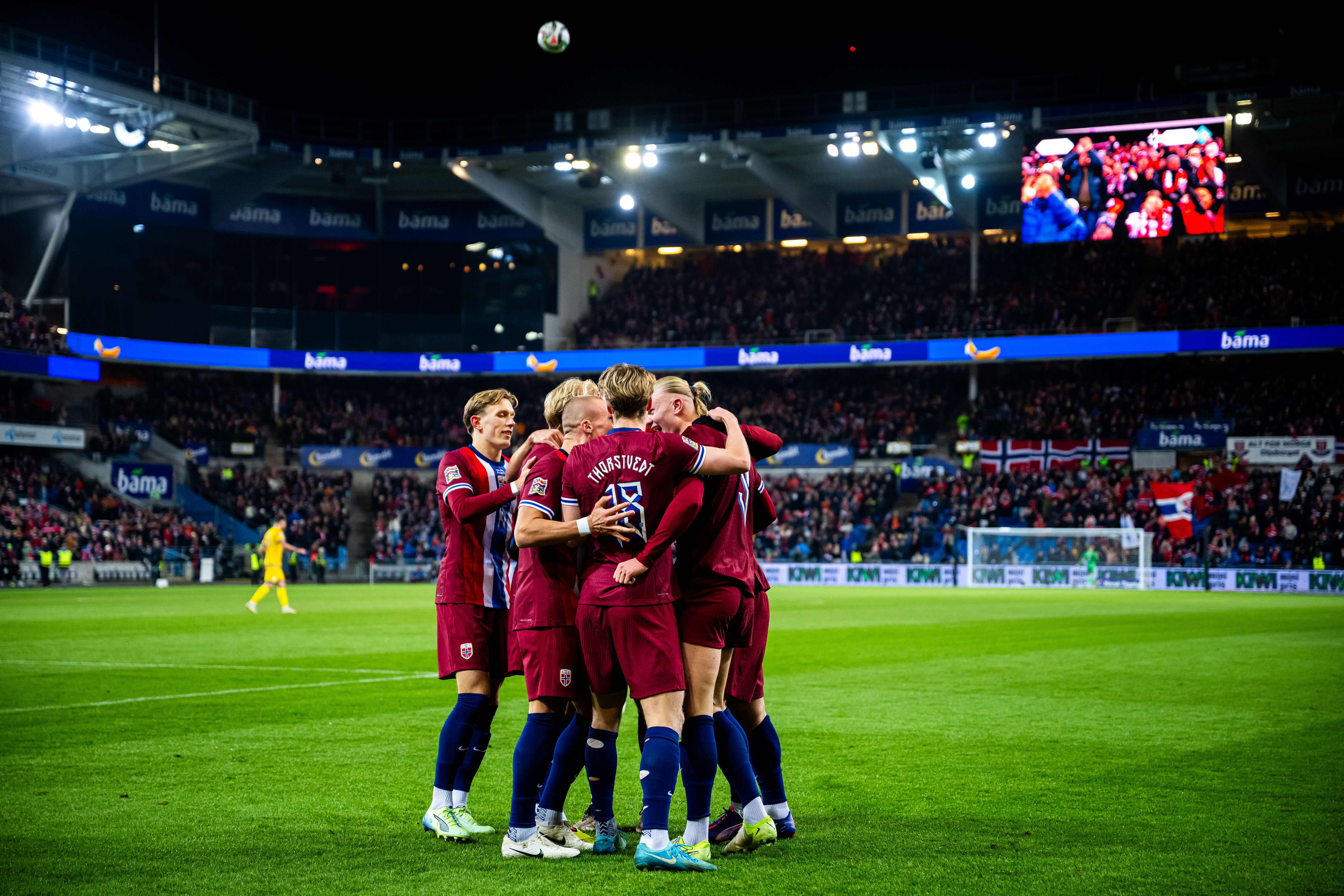 event banner for Norway - Israel