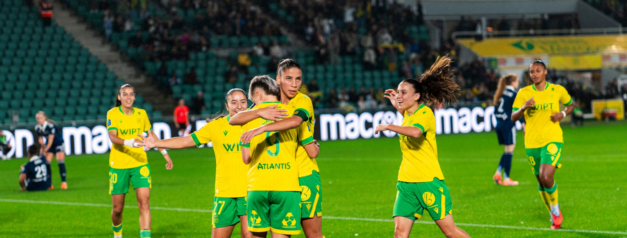 event banner for FC Nantes Féminines - RC Lens Women
