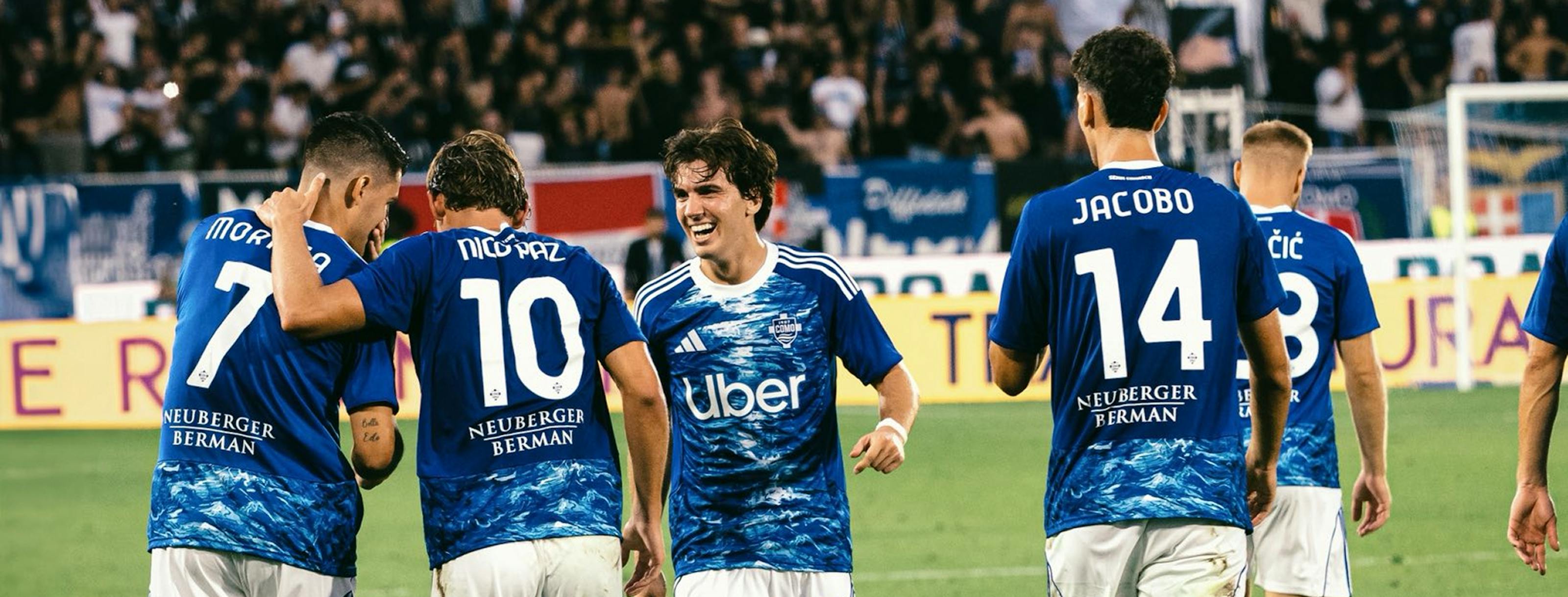 Official Como 1907 Football Match-Worn Shirts Auctions