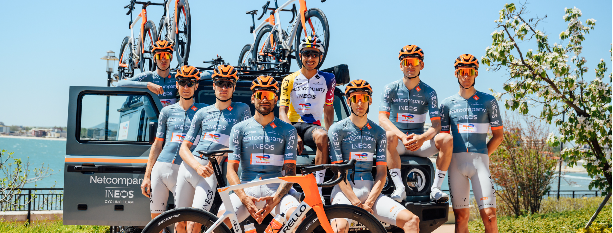 Netcompany INEOS Cycling Team header image