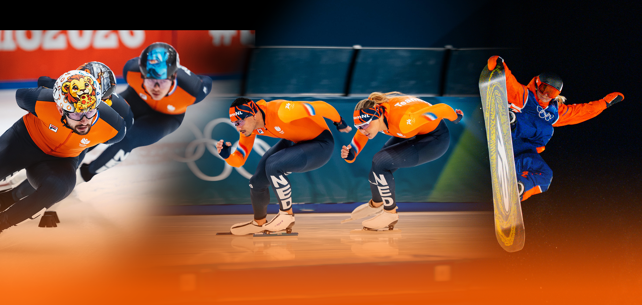 event banner for TeamNL | Official Medal Ceremony