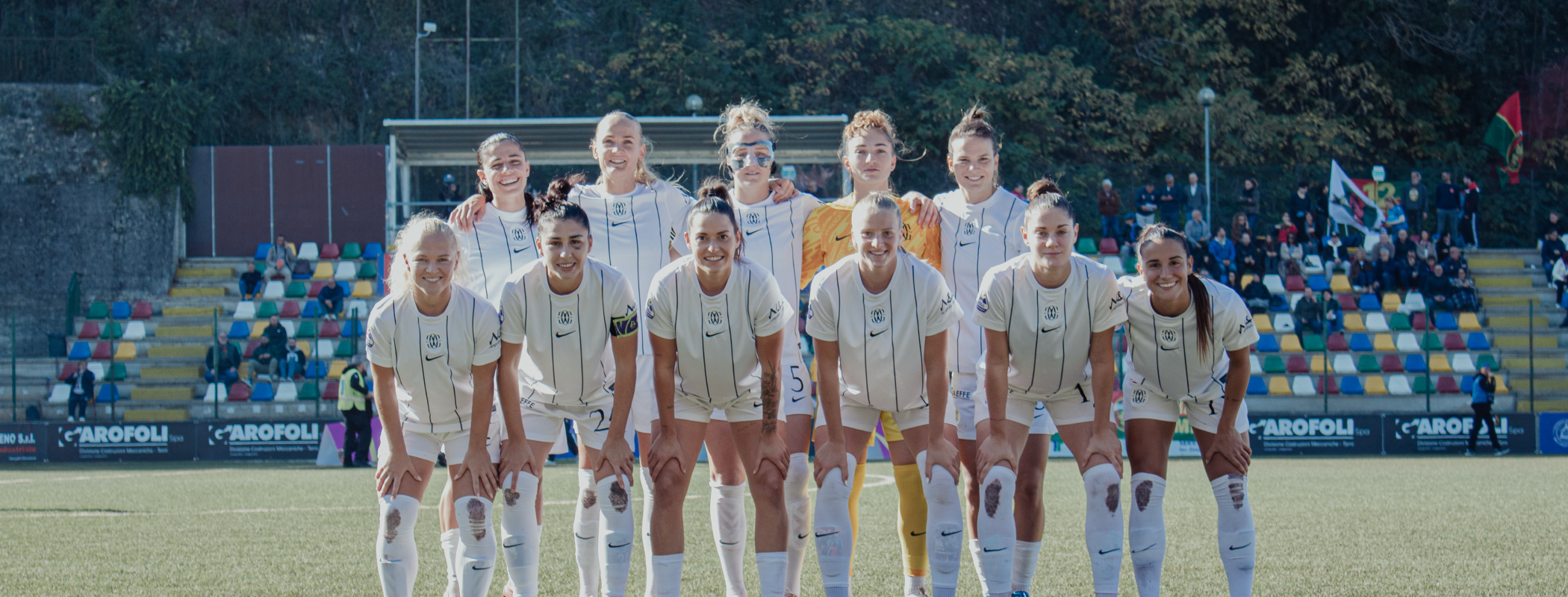 event banner for AS Roma vs Como Women