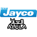 Team Jayco AlUla | Own the Ride | For Charity logo