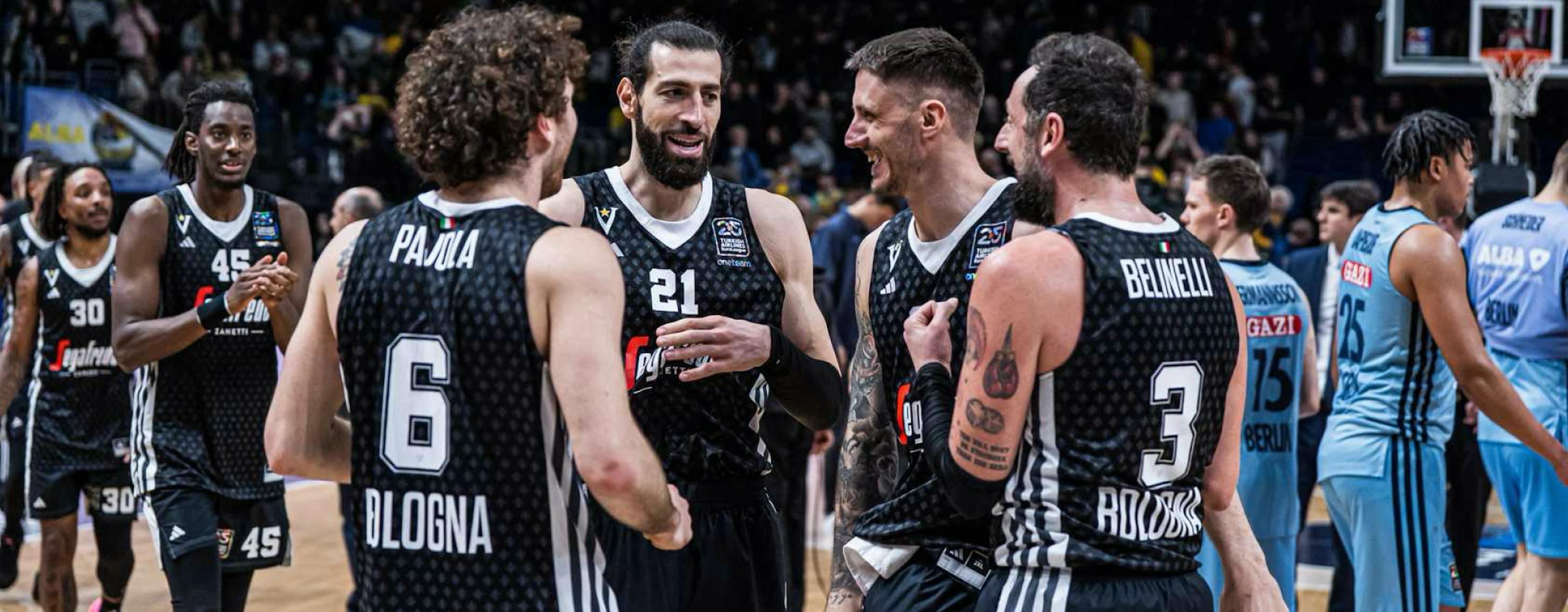 Virtus Segafredo Bologna header image