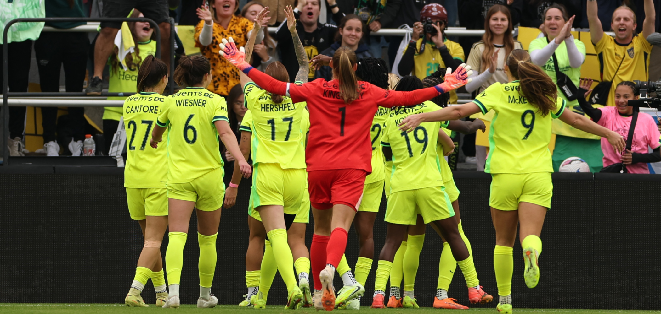 Washington Spirit - Racing Louisville FC header image