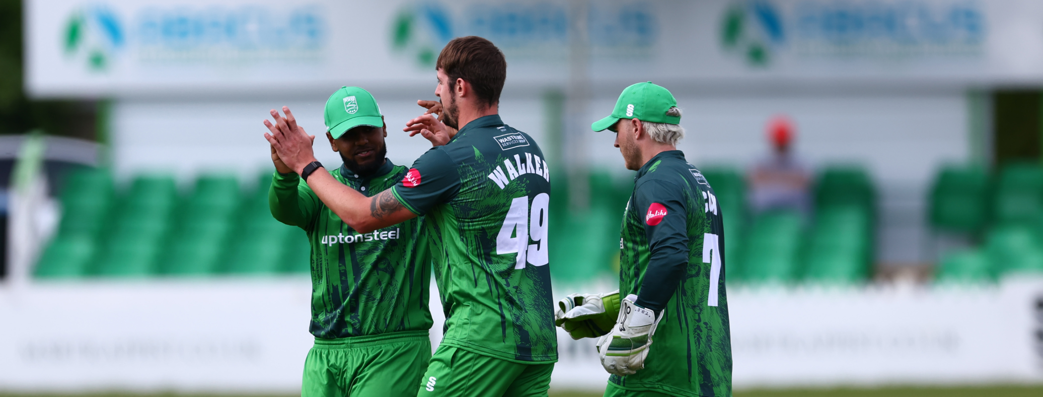 event banner for Leicestershire County Cricket Club - Lancashire