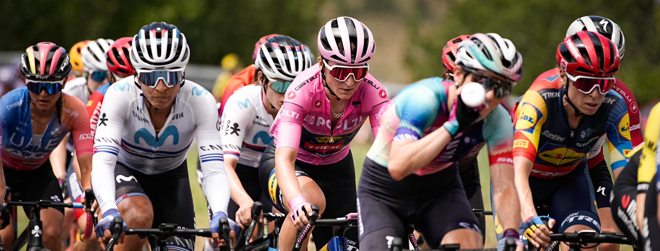 event banner for Giro d'Italia Women 2024