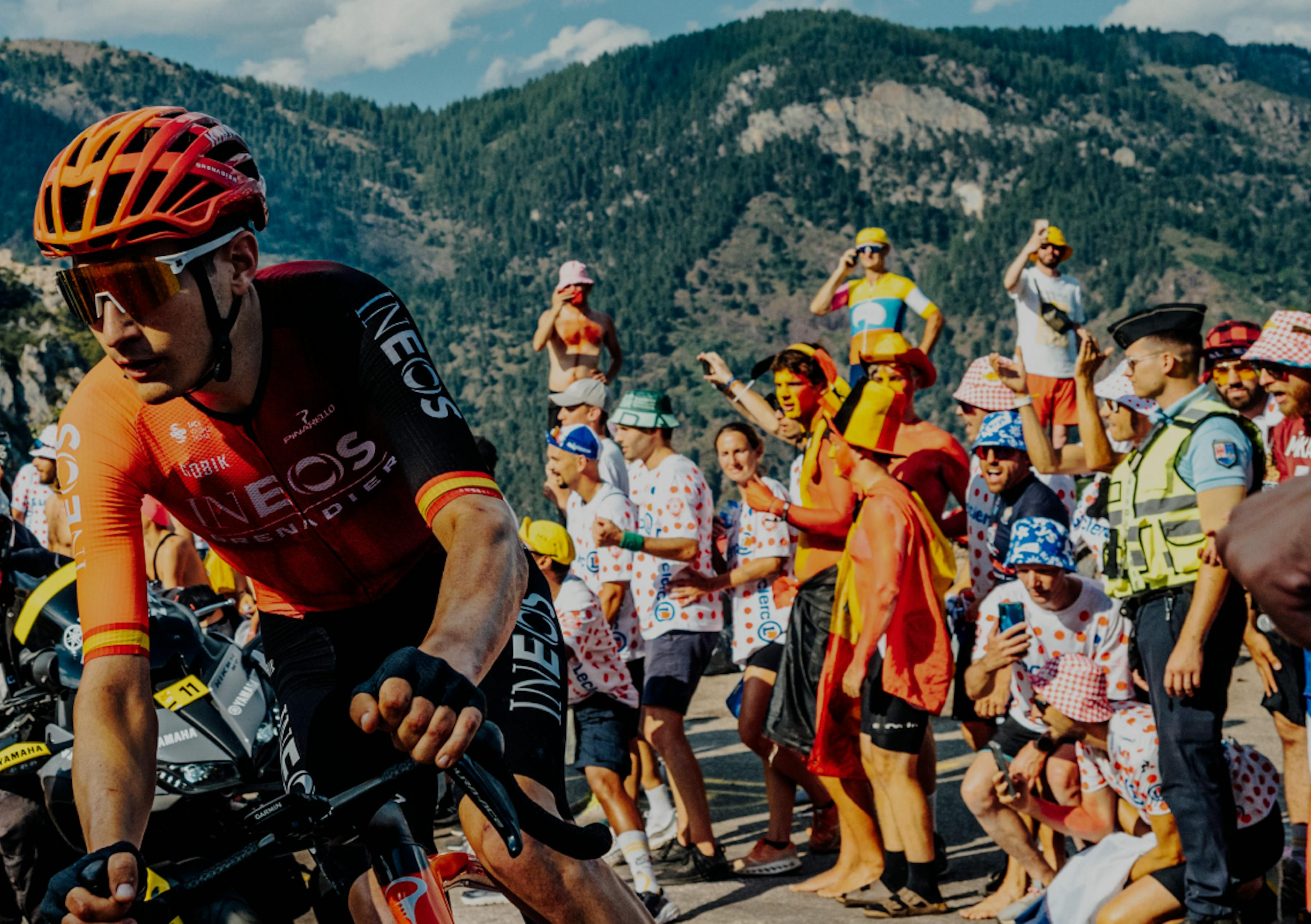 INEOS Grenadiers Cycling Team Week 3 Tour de France MatchWornShirt