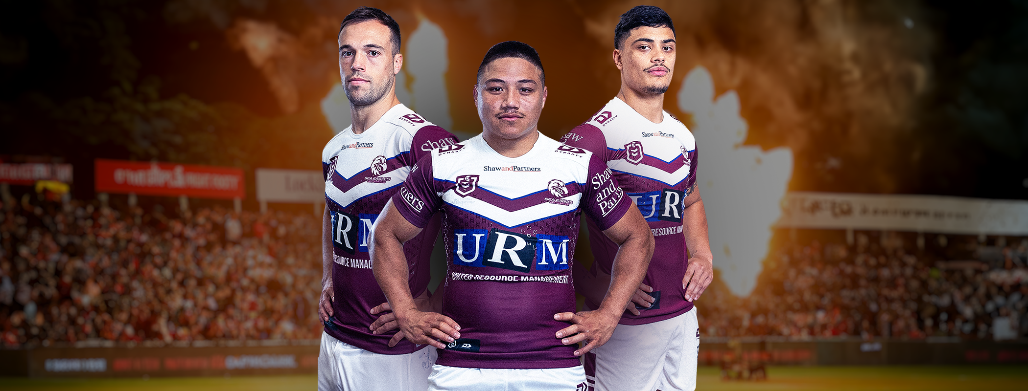 event banner for Manly Warringah Sea Eagles - 2024 Community Round