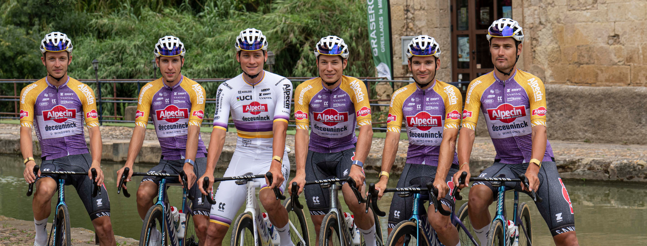 event banner for Alpecin-Deceuninck | Merci Poupou 2024