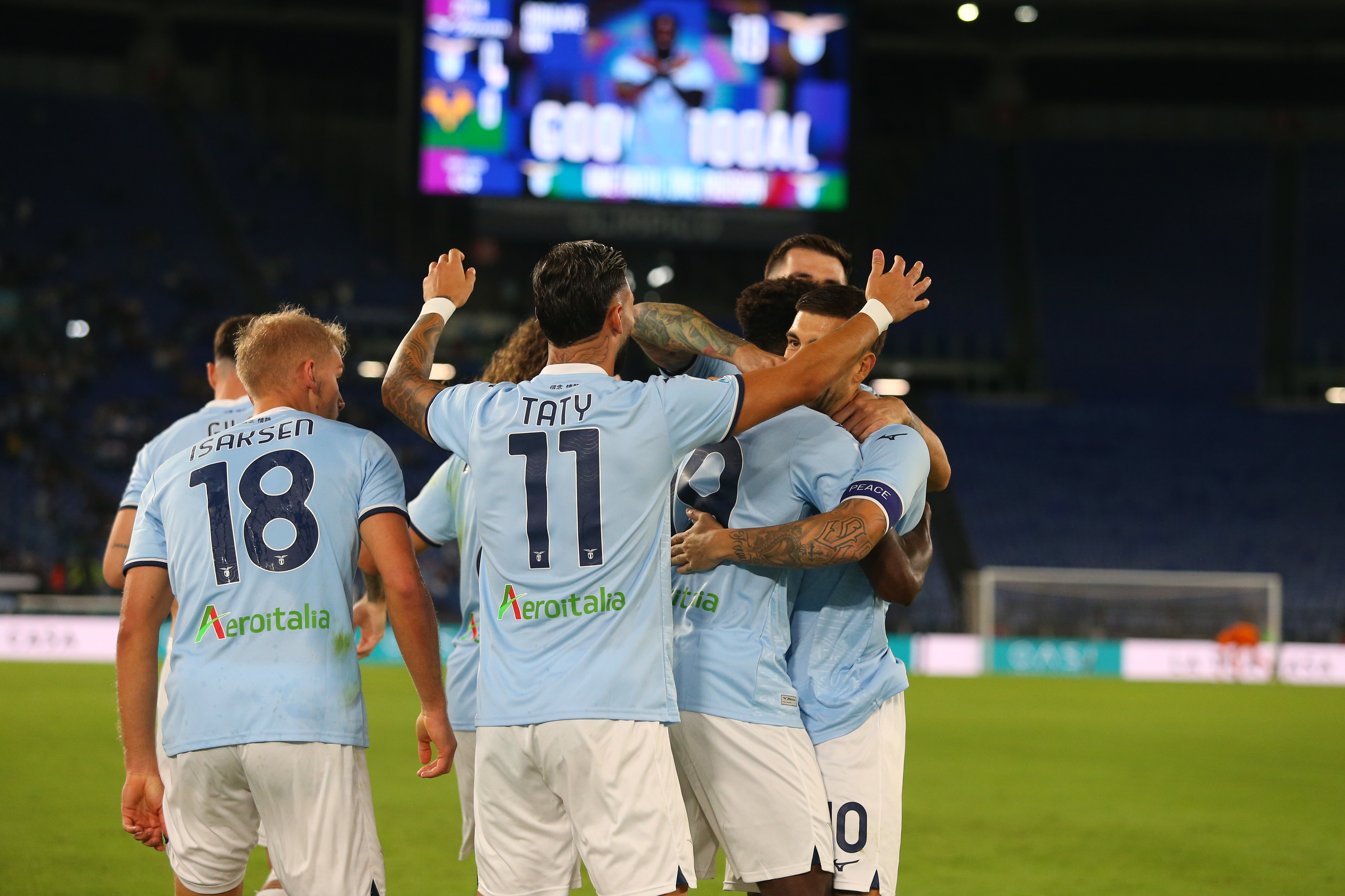 event banner for Lazio - Cagliari