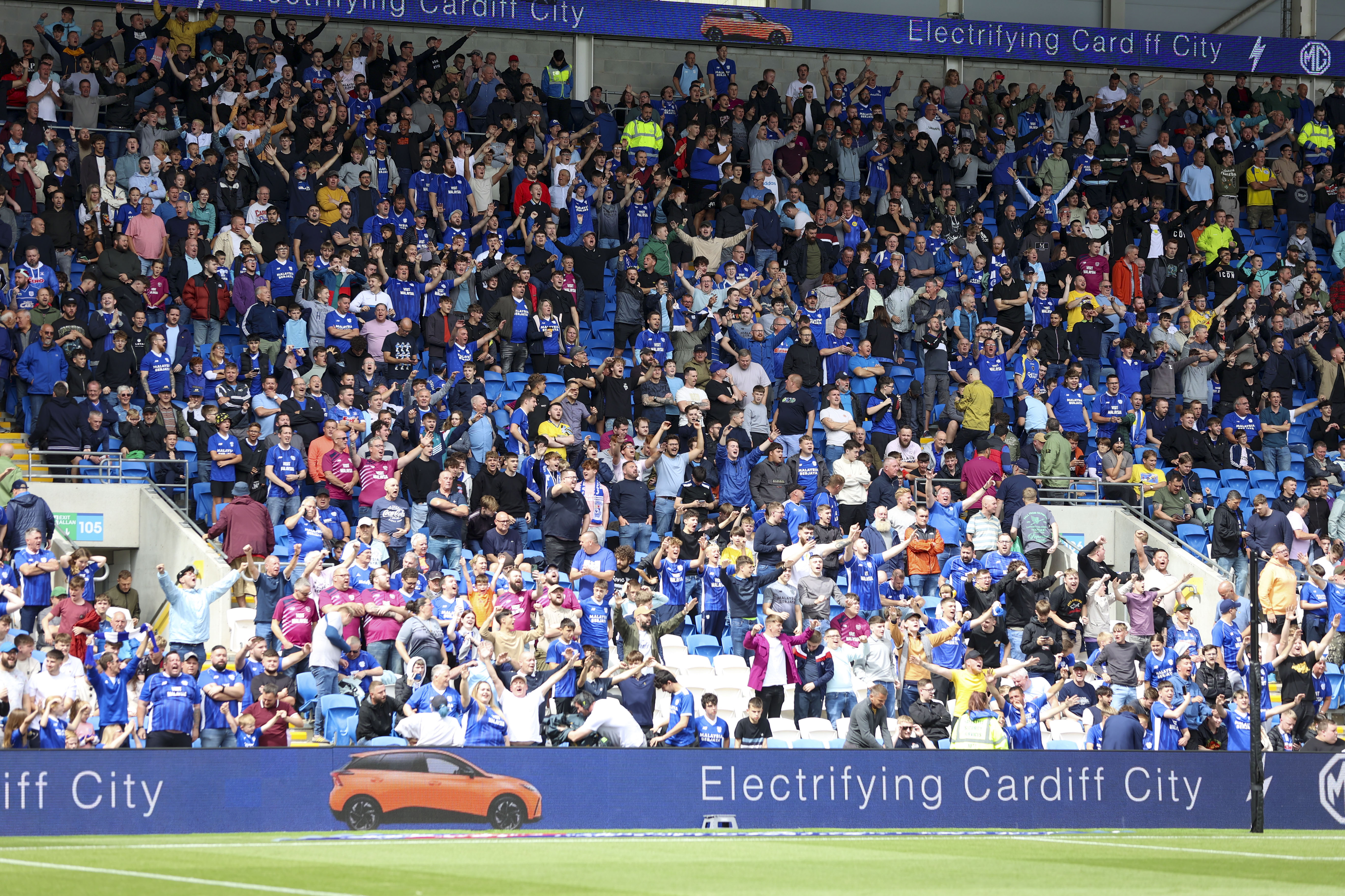 event banner for Burnley - Cardiff City FC