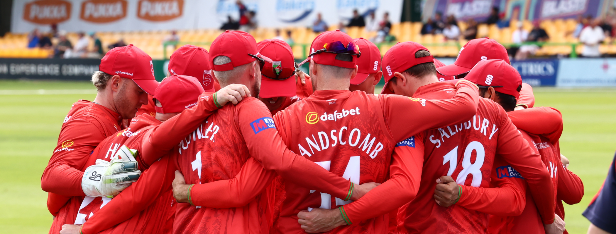 Leicestershire County Cricket Club - Nottinghamshire header image