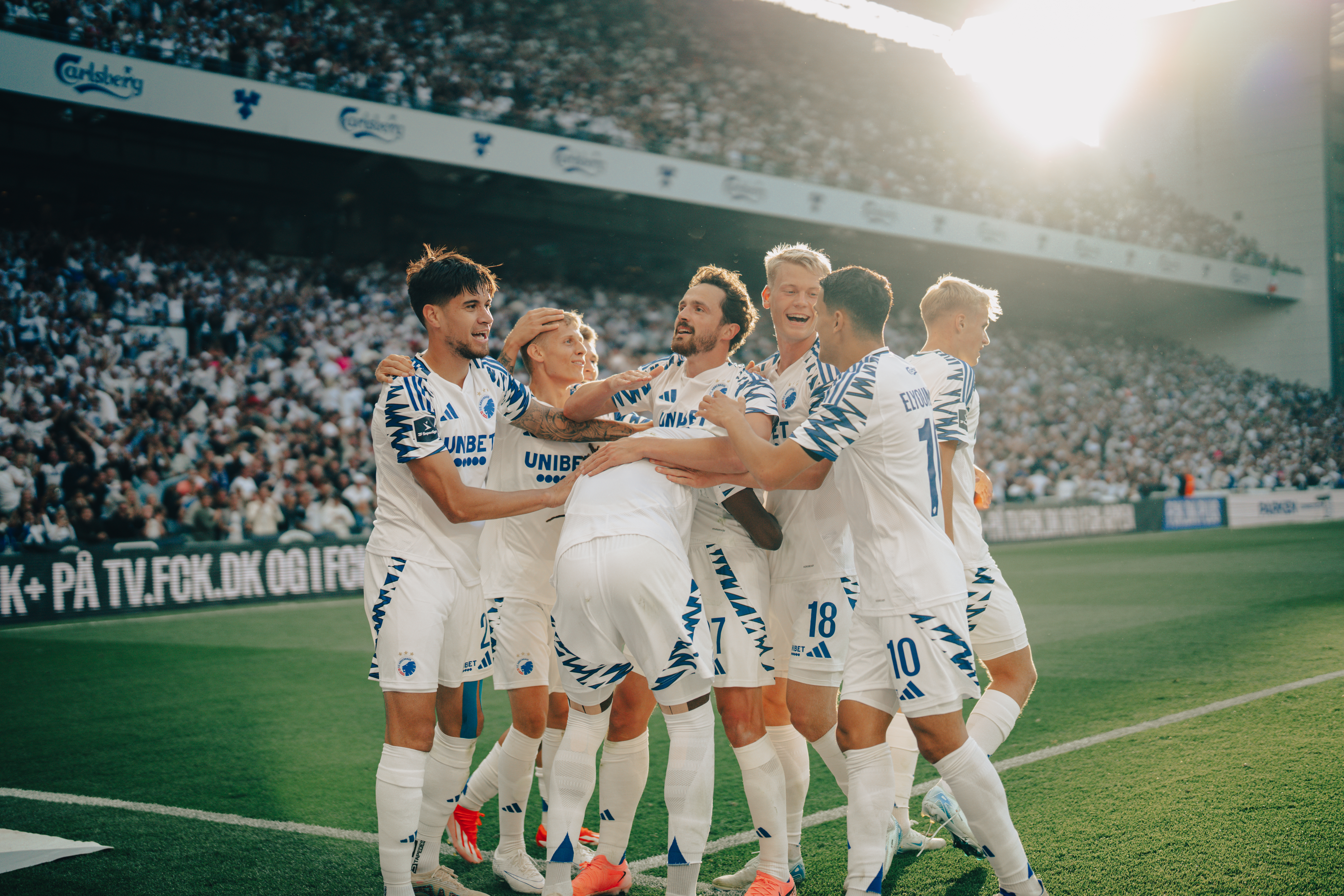 event banner for København - AaB