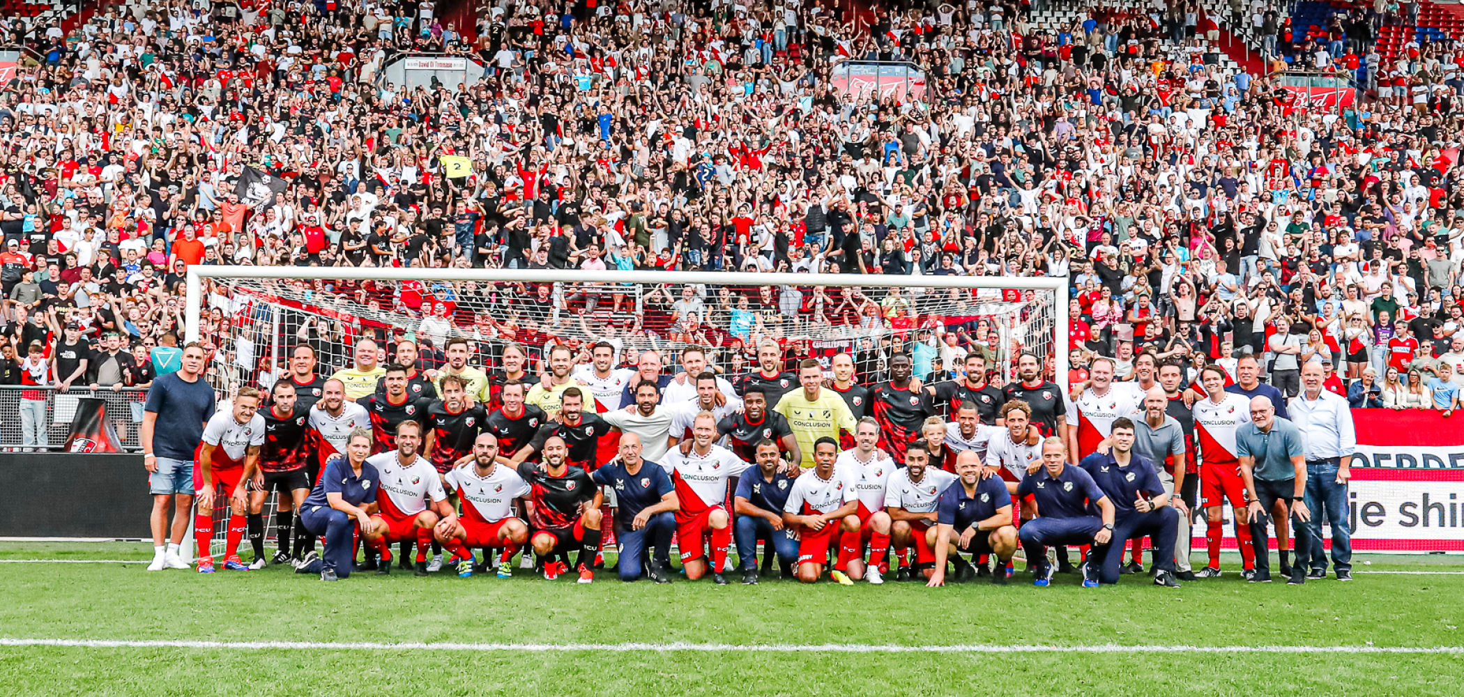event banner for Mark van der Maarel Testimonial Match 