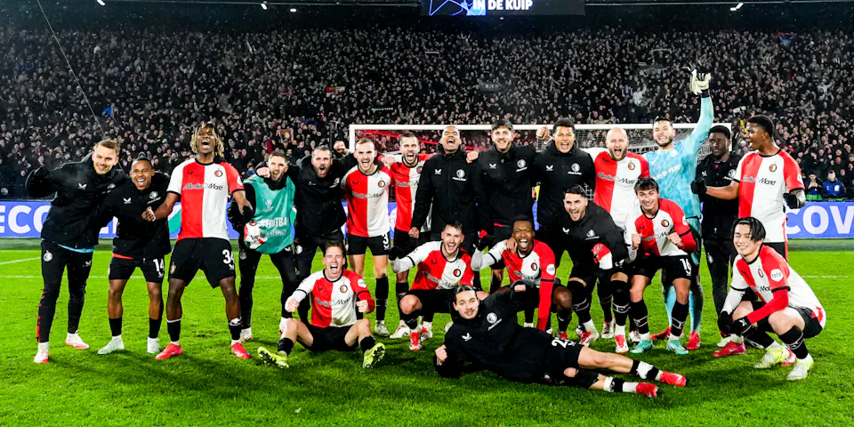 event banner for Feyenoord - Bayern München
