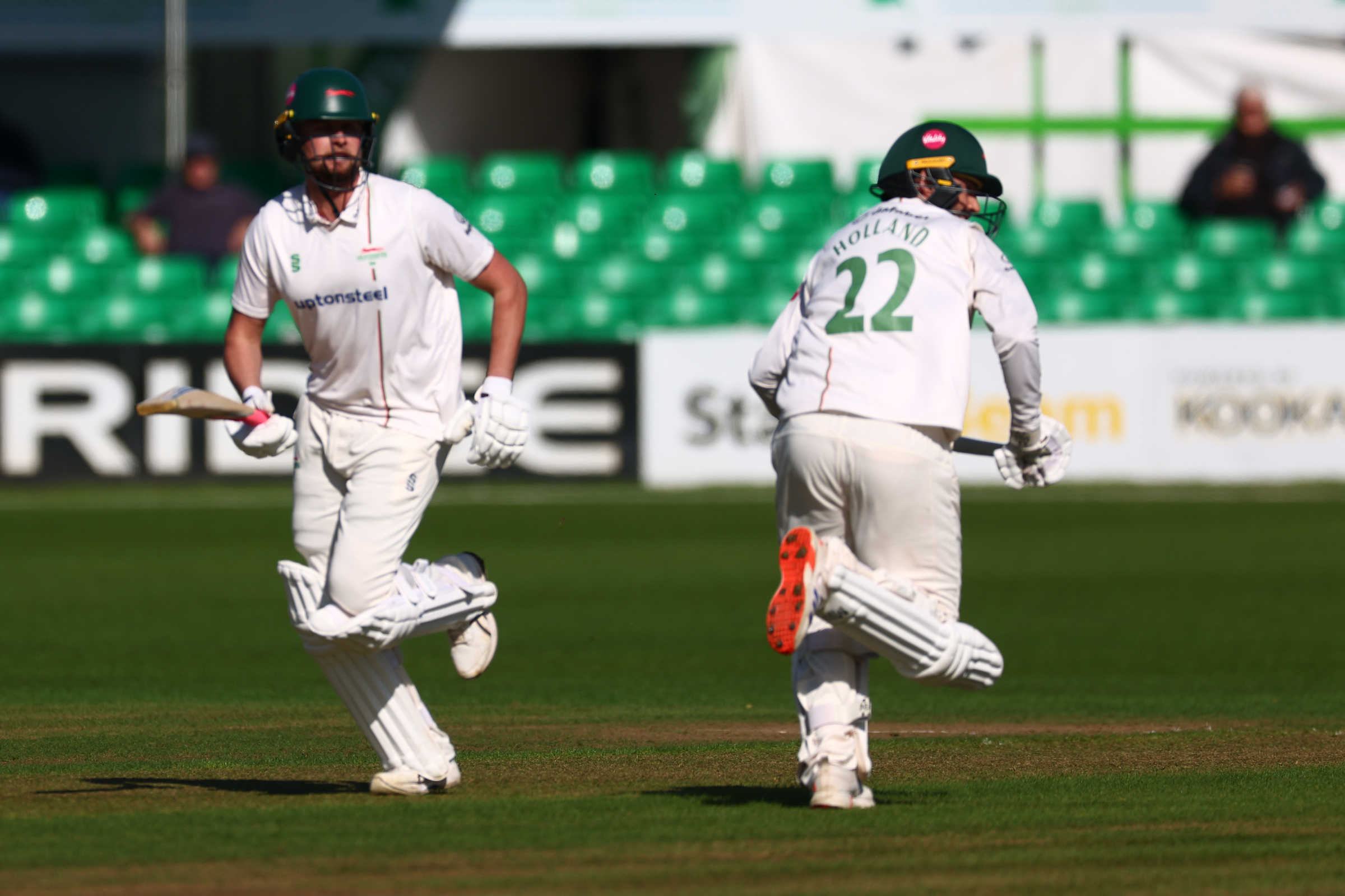 Leicestershire County Cricket Club - Derbyshire header image