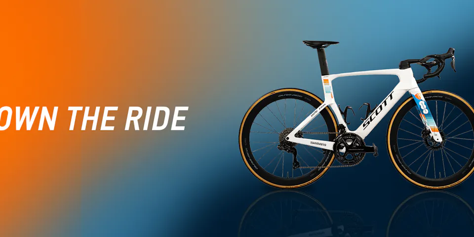 event banner for Team dsm-firmenich PostNL | 2023 Race Bikes